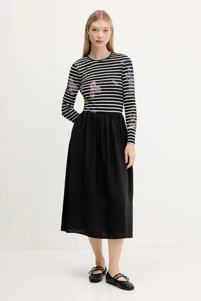 vestito RAYA HIBRIDA colore nero 25WWVW15