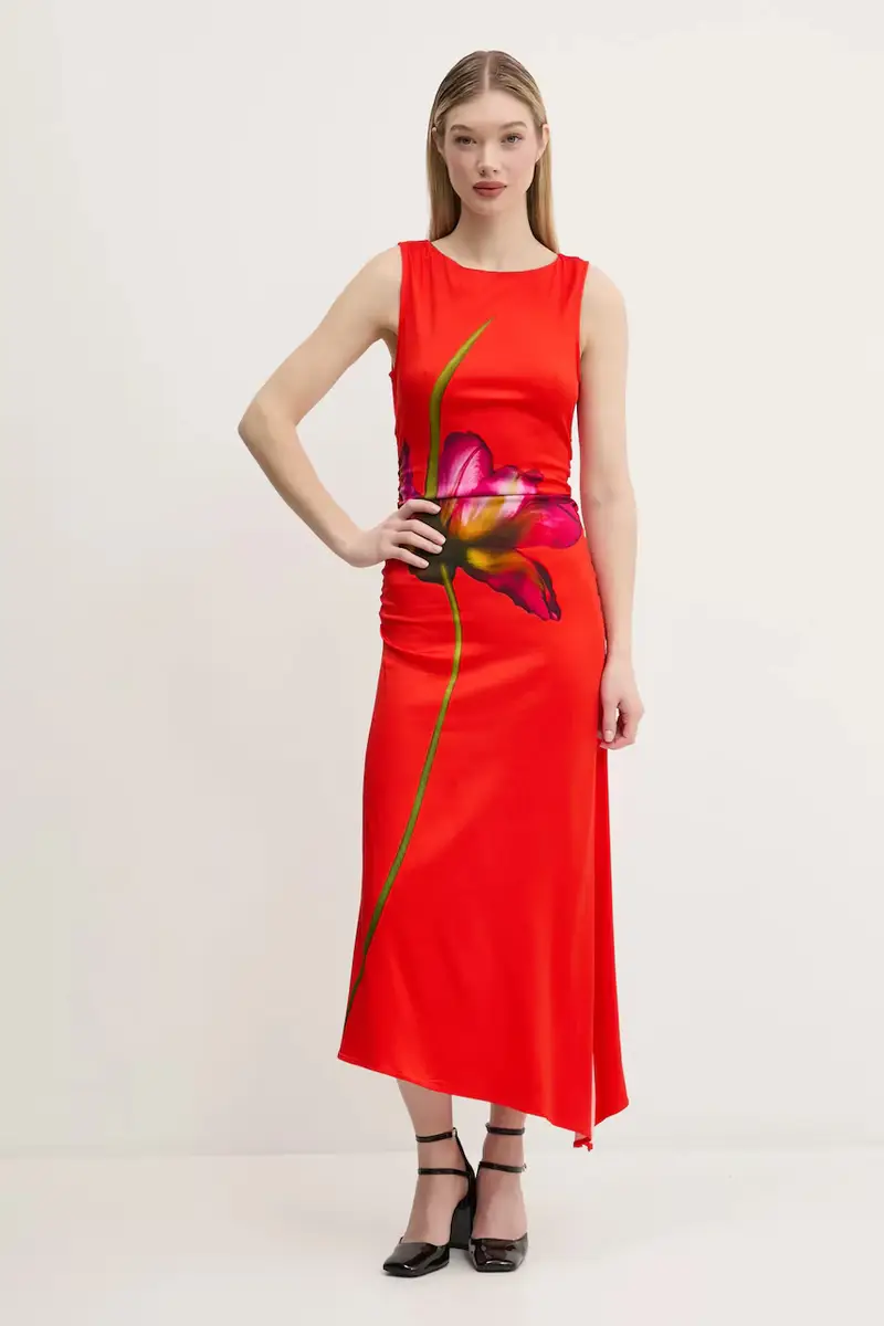 vestito REIMS colore rosso 25SWVW07 miniatura 2