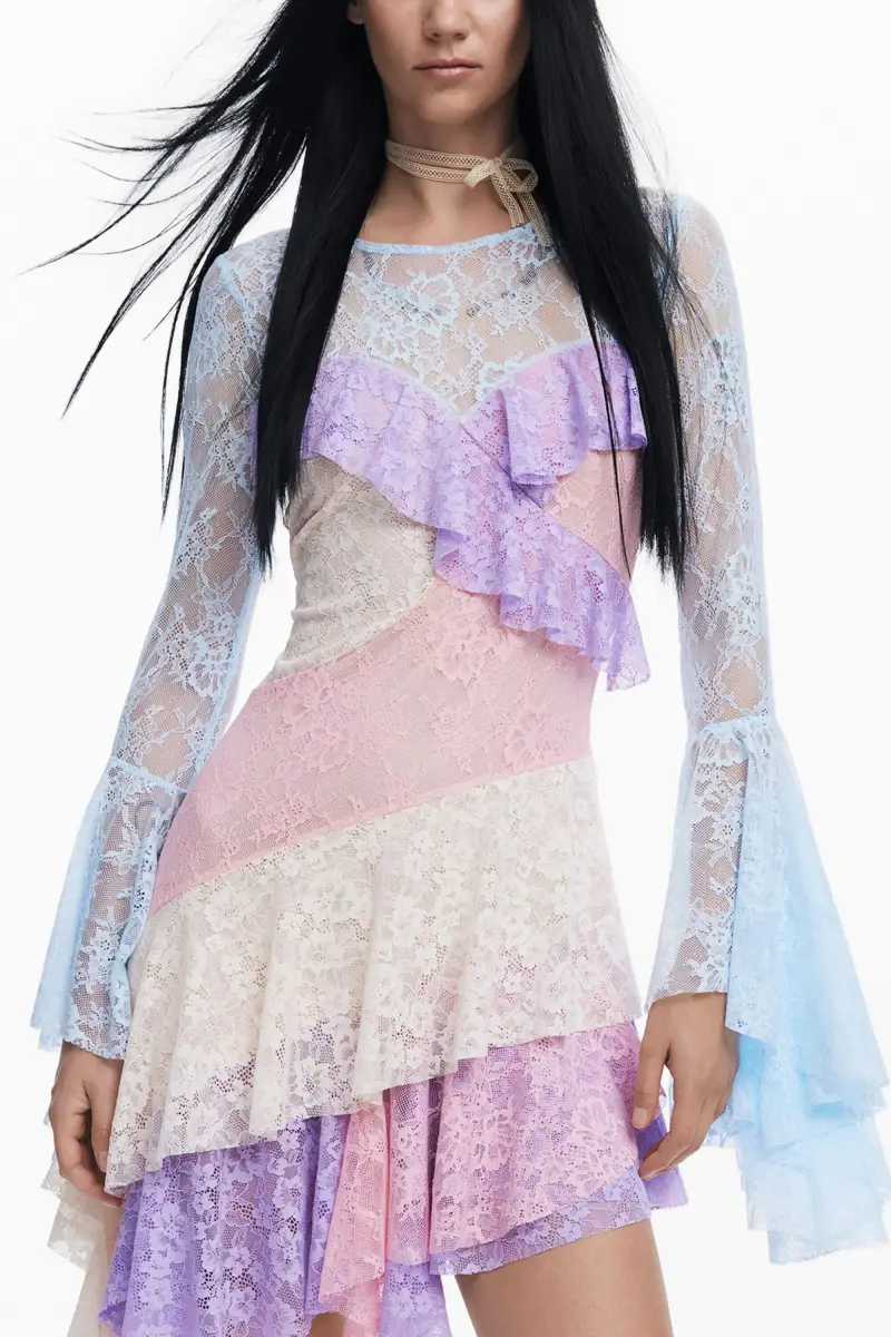 Vestito romantico MarÃa EscotÃ© RED miniatura 2