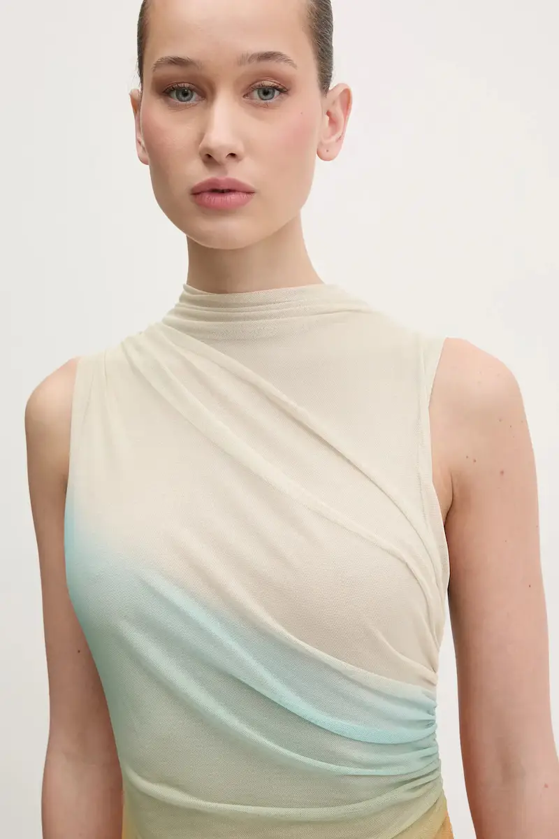 vestito SAHARA colore beige 25SWVK57 miniatura 5