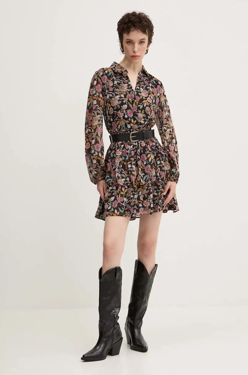 vestito SANDALO Nero miniatura 2