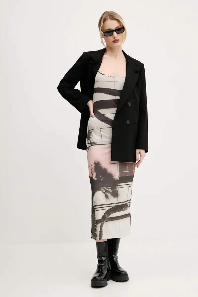 vestito SHELLEY colore beige 25SWVK56 miniatura 2