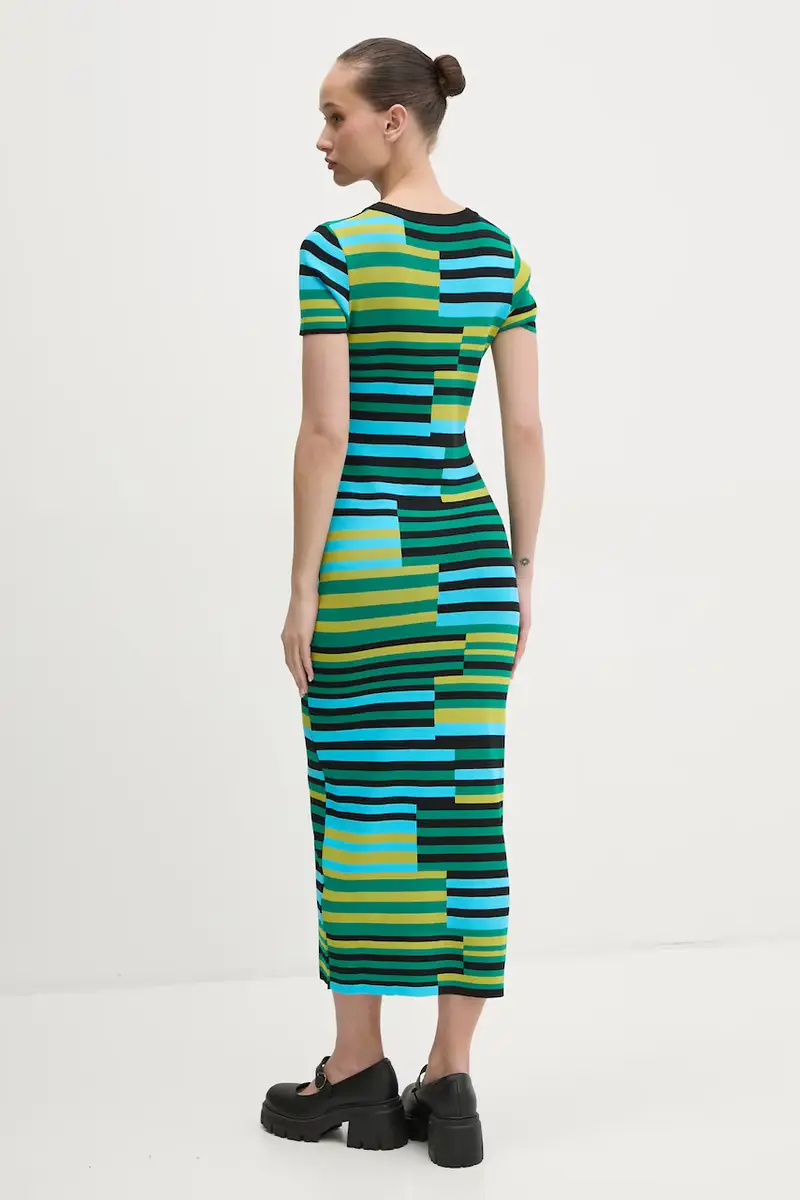 vestito URUGUAY colore verde 25SWVF04 miniatura 2