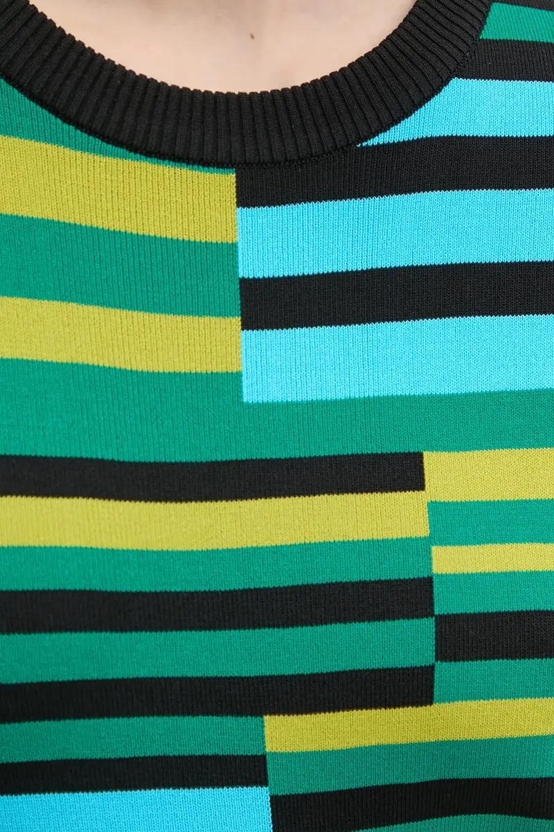 vestito URUGUAY colore verde 25SWVF04 miniatura 5