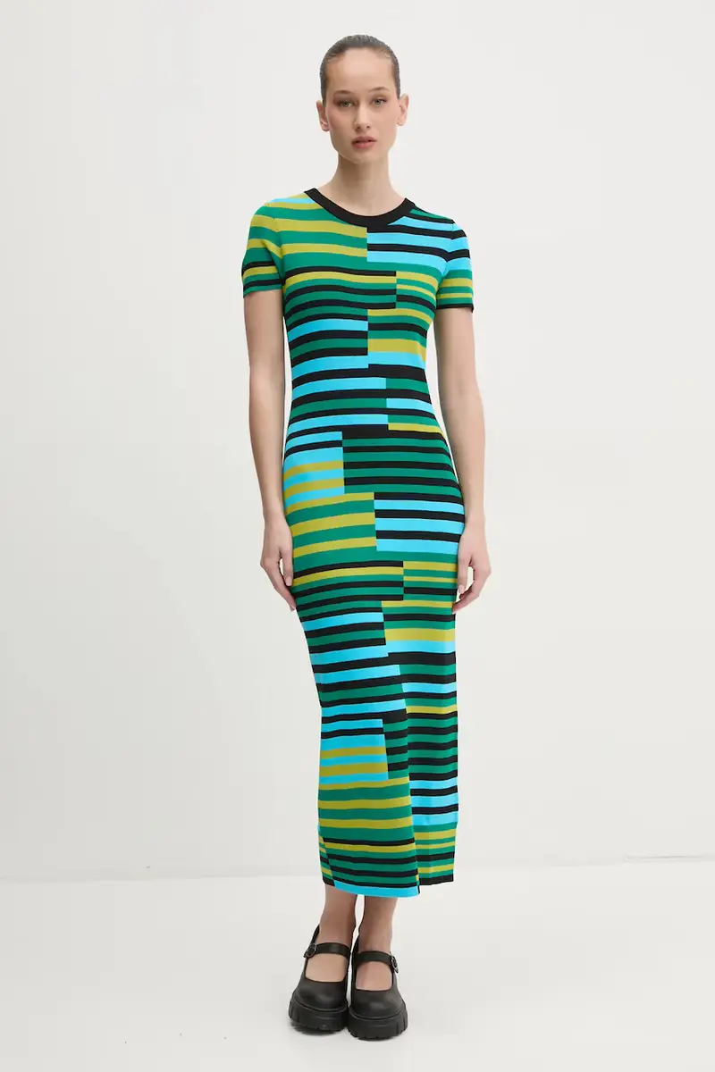 vestito URUGUAY colore verde 25SWVF04