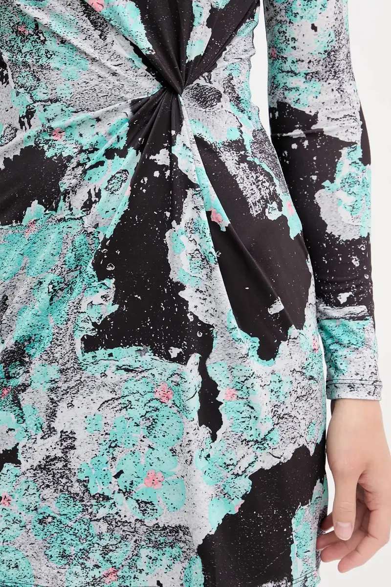 vestito WALL LACROIX colore nero 25WWVK09 miniatura 5