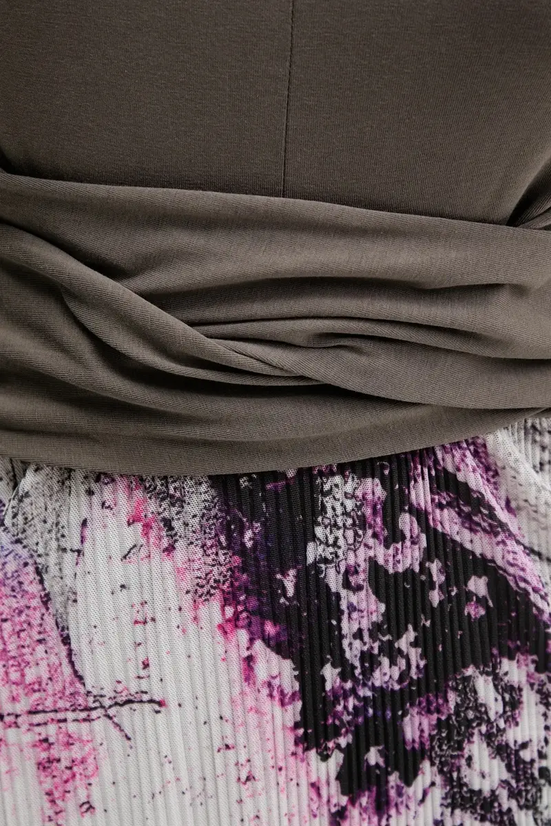 vestito WALLS LACROIX colore grigio 25WWVK05 miniatura 5