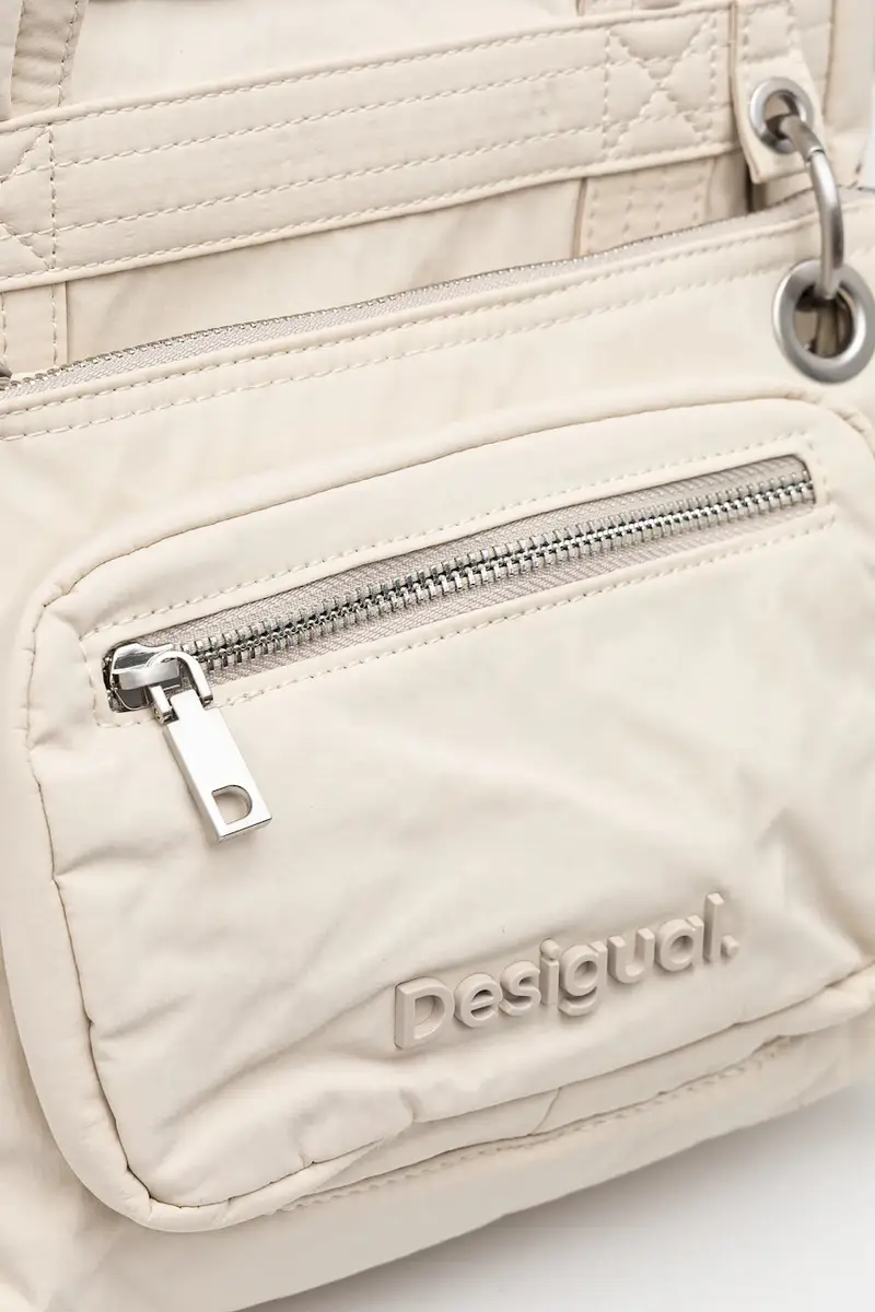 zaino BASIC MODULAR VO donna colore beige 25SAKY08 miniatura 4