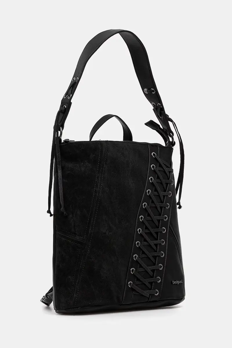 zaino BLACK PATCH TANGO P donna colore nero con applicazione 25WAKP12 miniatura 2