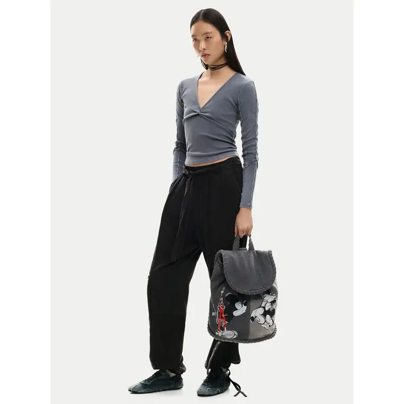 Zaino Desigual 26SAKD01 Grigio