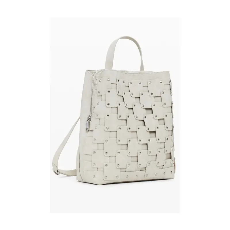 Desigual Zaino Donna beige con Dettagli a Contrasto miniatura 2