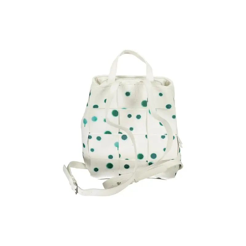 Zaino Donna Bianco Pois miniatura 2