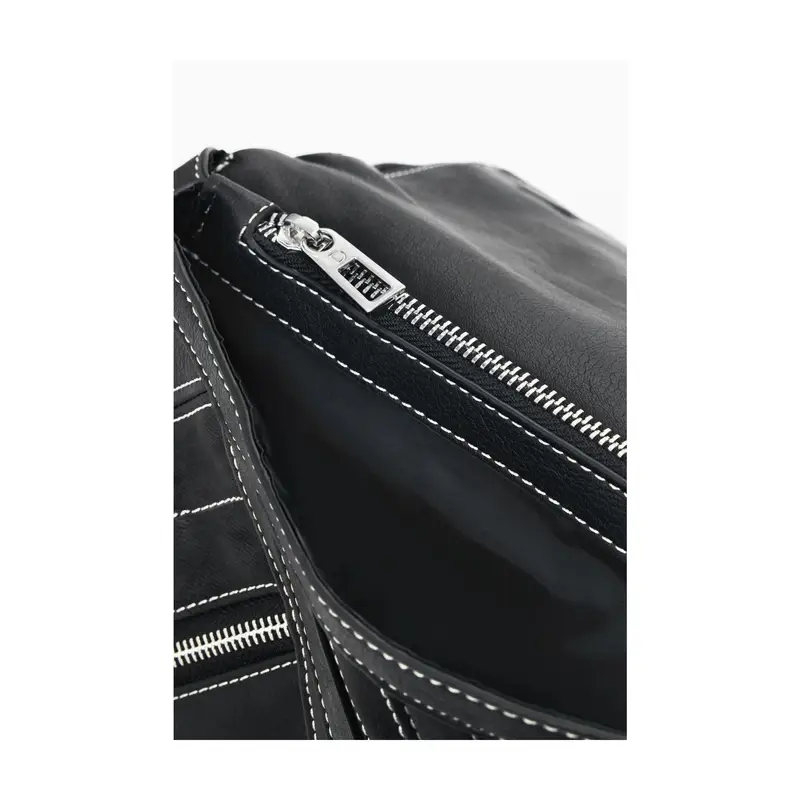 Zaino Donna Fibonacci Hampton con Spalline Regolabili Nero miniatura 3