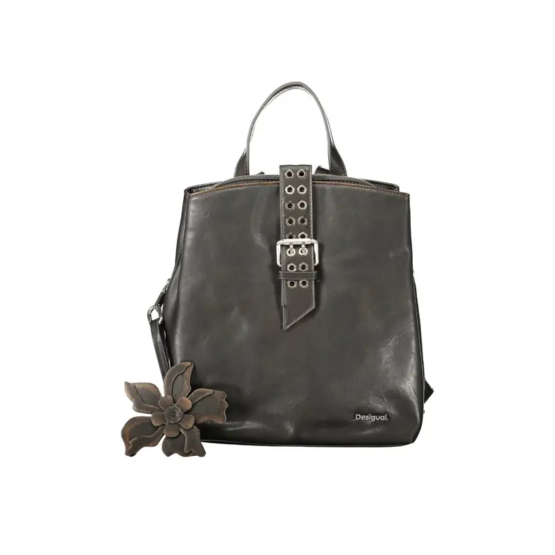 Zaino Donna Nero Logo