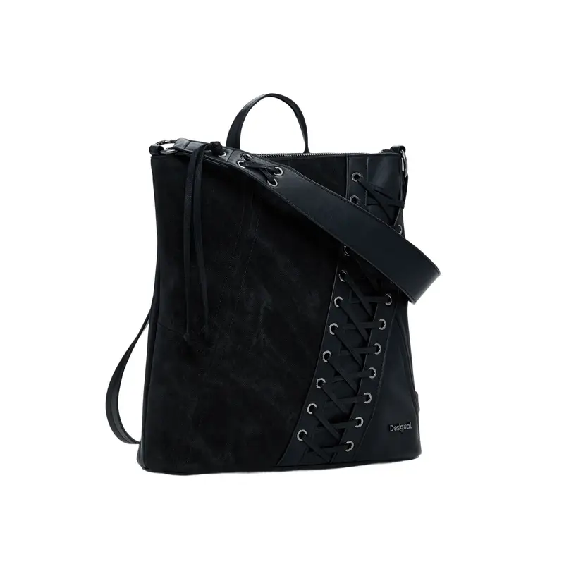 Zaino Donna Patch Tango Pretoria Mini Nero miniatura 3