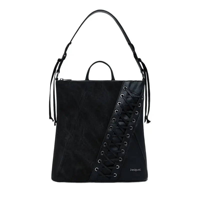 Zaino Donna Patch Tango Pretoria Mini Nero