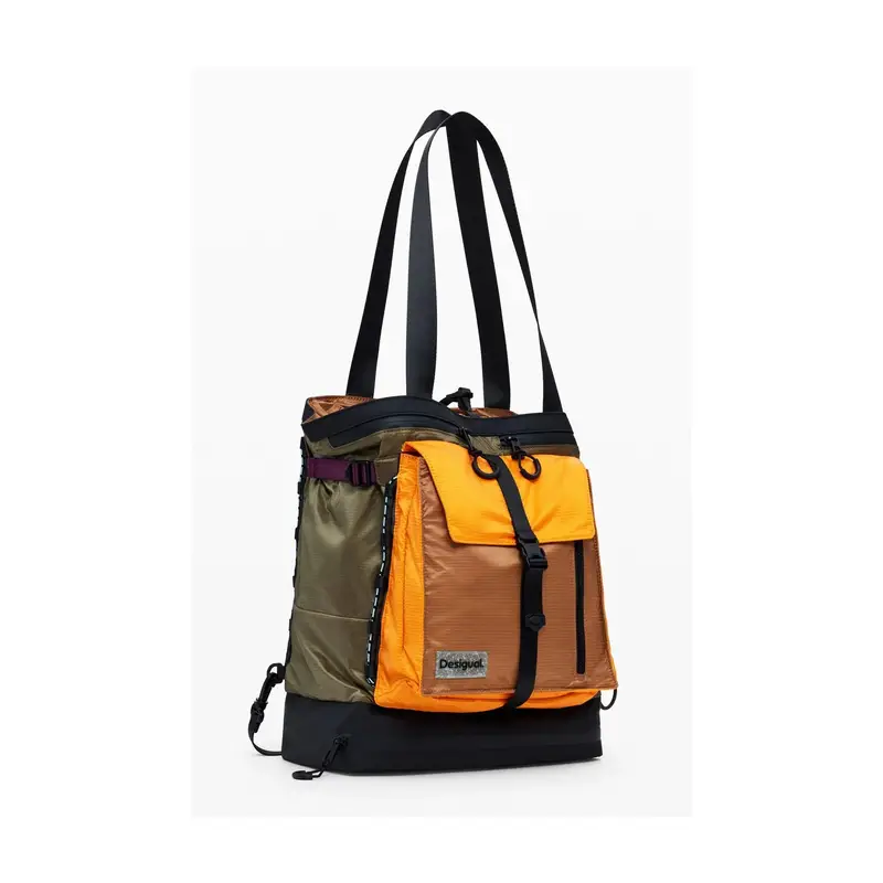 Zaino Donna Verde Dettagli a Contrasto miniatura 2