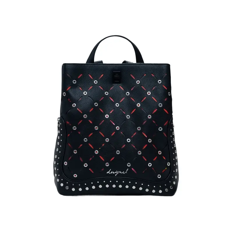 Zaino Donna Yankee Sumy Mini con Borchie Nero