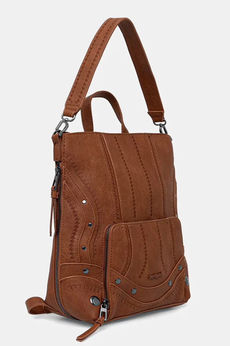 zaino EMBRO PATCH PRETORIA donna colore marrone 25WAKP23 miniatura 2