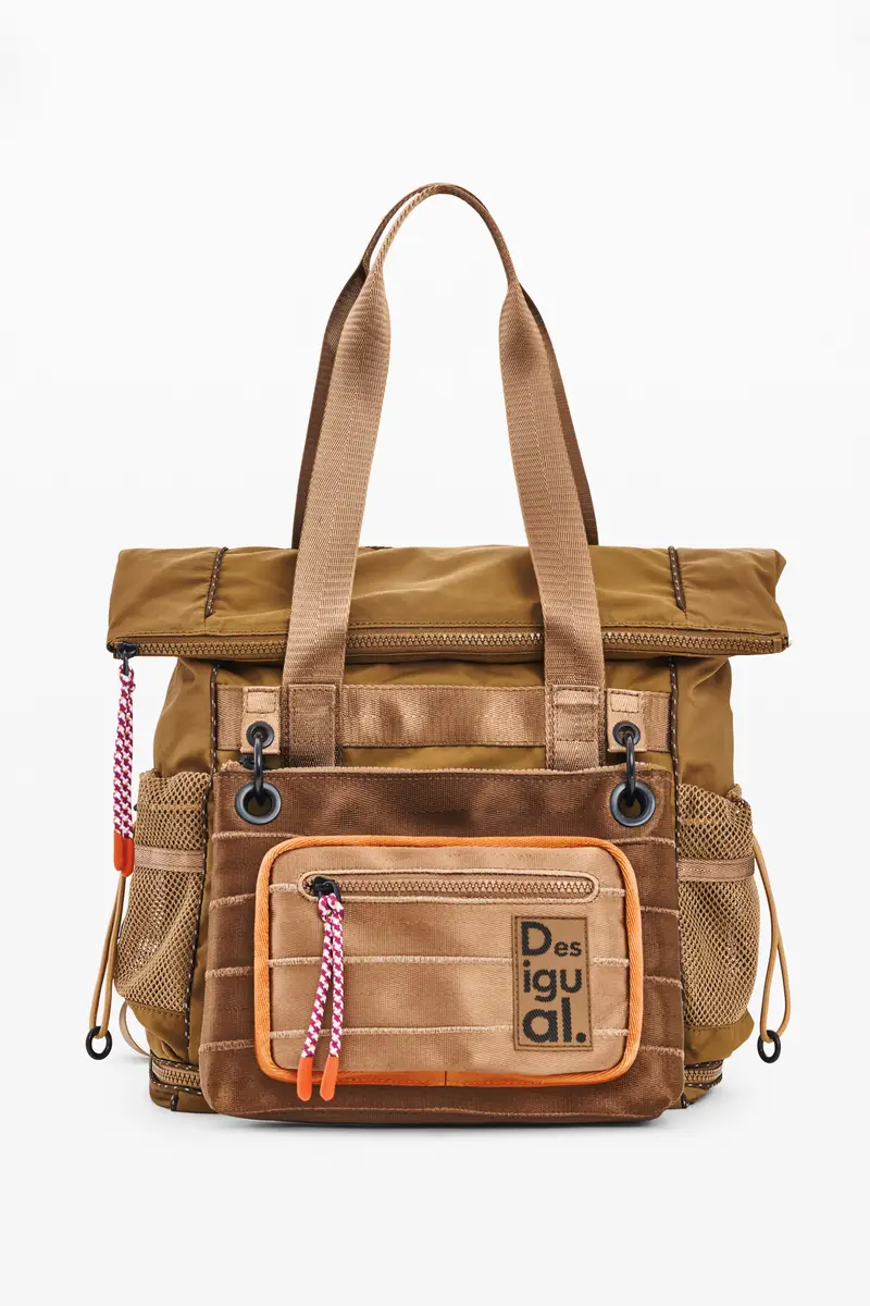 Zaino grande marrone RED