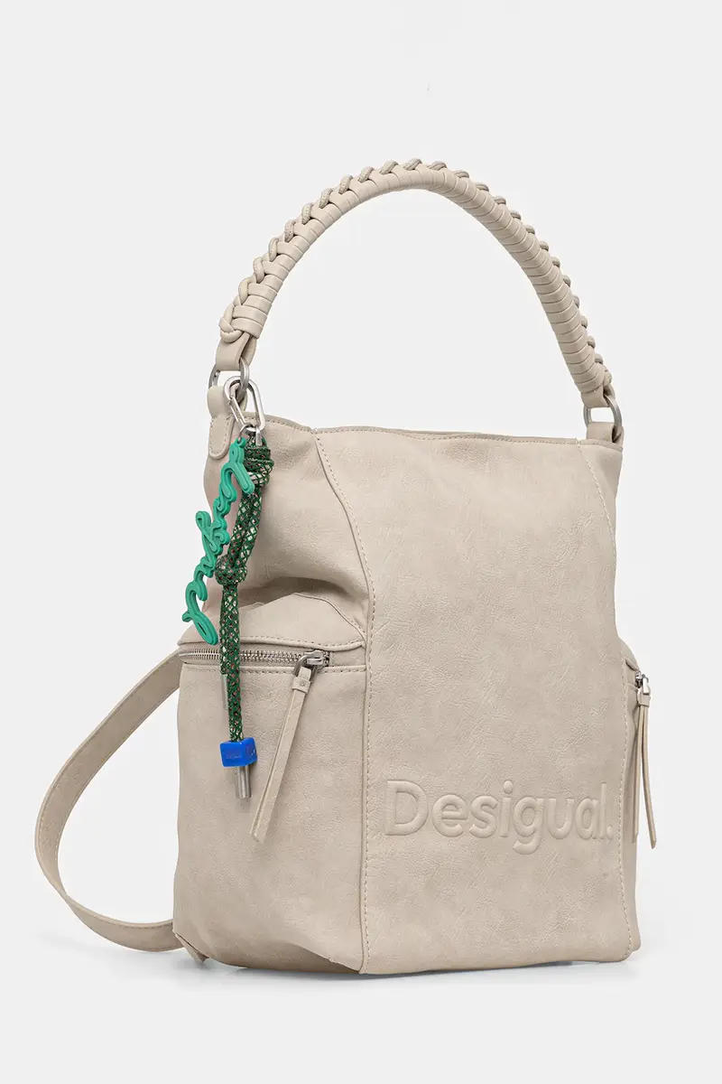 zaino HALF LOGO ARICA PIE donna colore beige 25WAKP30 miniatura 2