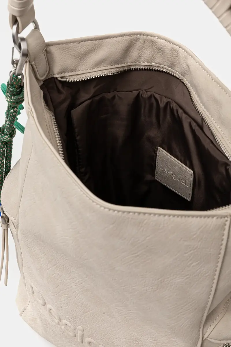 zaino HALF LOGO ARICA PIE donna colore beige 25WAKP30 miniatura 5