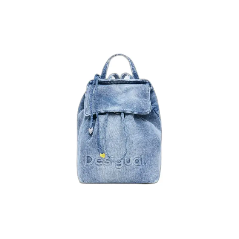 Zaino in jeans da donna Desigual Half Logo Luena