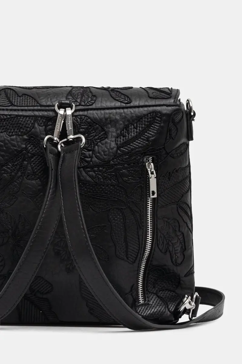 zaino JOLIE JERSEY donna colore nero con applicazione 25SAKP48 miniatura 3