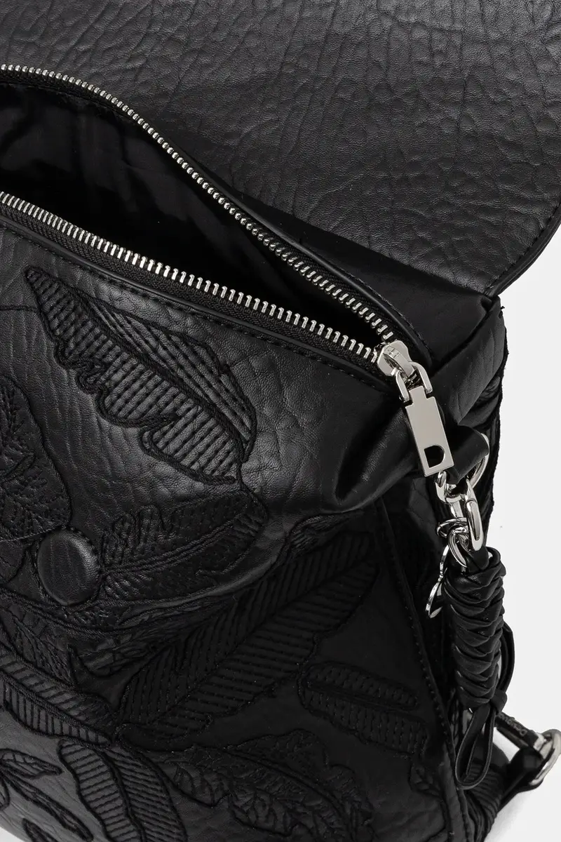 zaino JOLIE JERSEY donna colore nero con applicazione 25SAKP48 miniatura 4