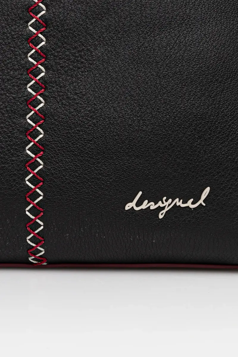 zaino MANHATTAN PESPUNTES donna colore nero 25WAKP17 miniatura 3