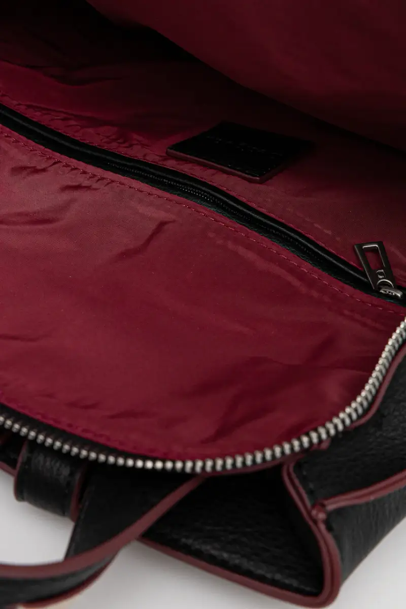 zaino MANHATTAN PESPUNTES donna colore nero 25WAKP17 miniatura 5