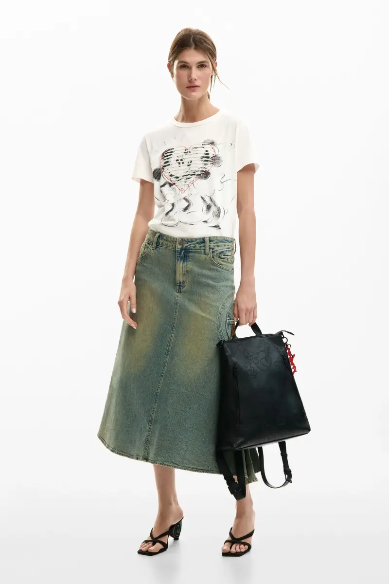 Zaino medio con applicazioni Mickey Mouseâ"¢ BLACK miniatura 2