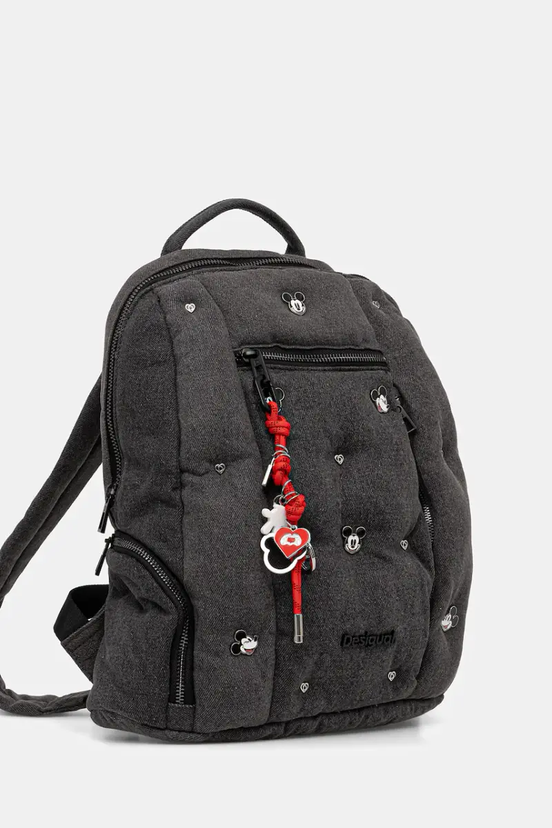 zaino MICKEY STU donna colore grigio con applicazione 25WAKD04 miniatura 2
