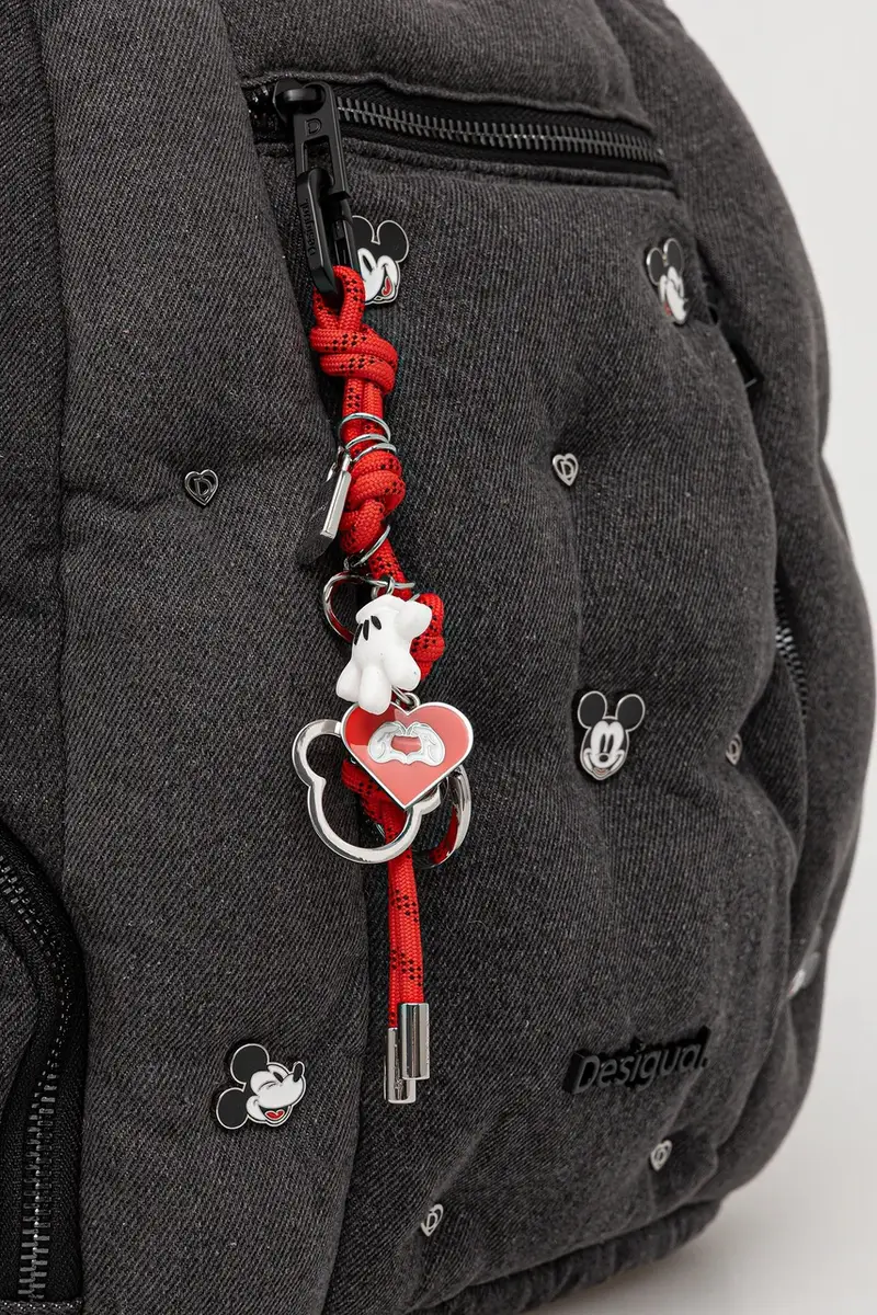 zaino MICKEY STU donna colore grigio con applicazione 25WAKD04 miniatura 4