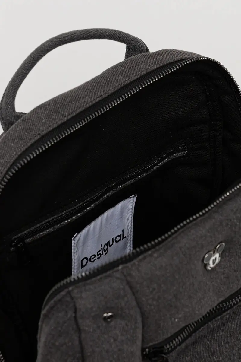 zaino MICKEY STU donna colore grigio con applicazione 25WAKD04 miniatura 5