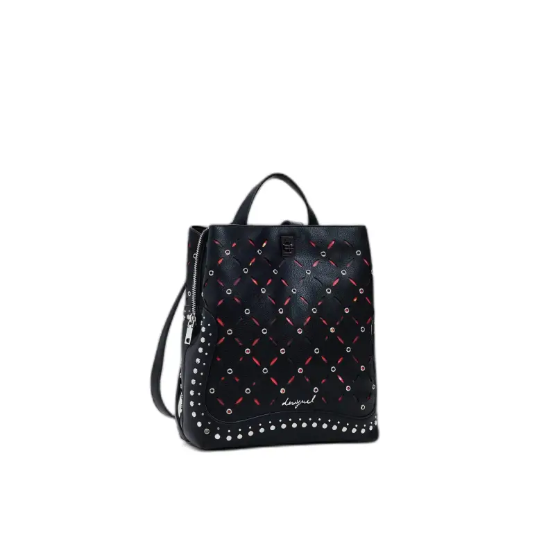 Zaino mini da donna Desigual Yankee Metal Patch Sumy