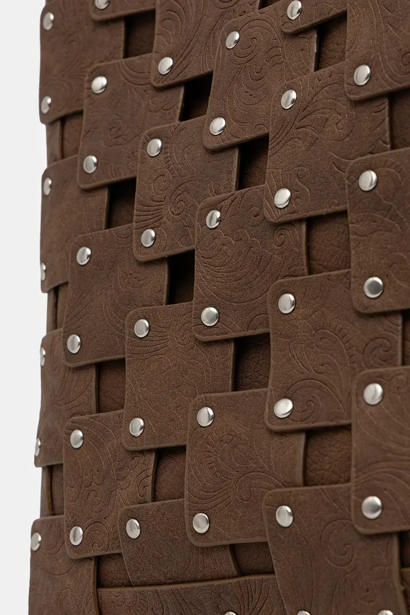 zaino NEW PATCH 1 CHOC donna colore marrone con applicazione 25WAKP39 miniatura 4