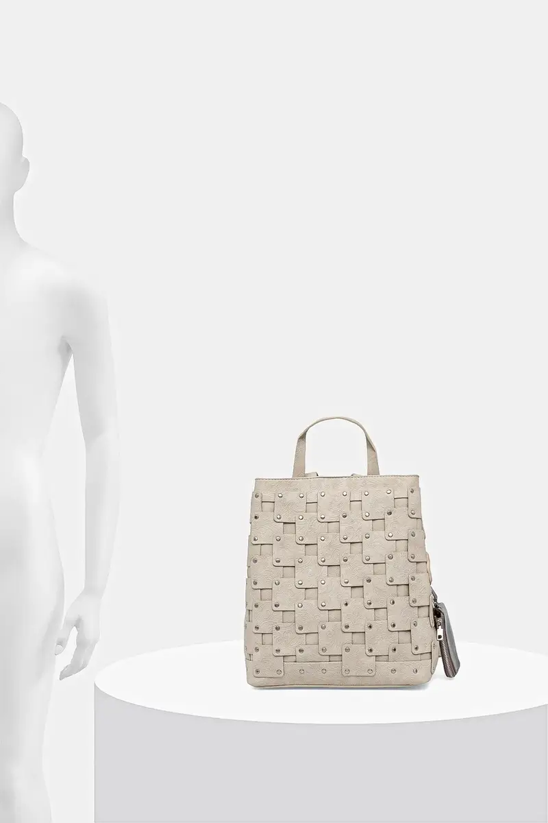 zaino NEW PATCH 1 PIEDRA donna colore beige 25WAKP40 miniatura 5