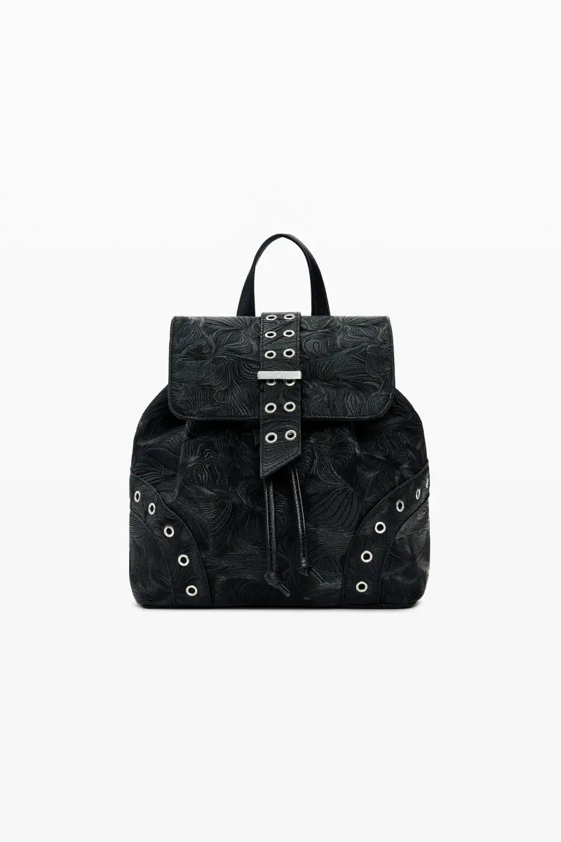 Zaino piccolo traforato BLACK