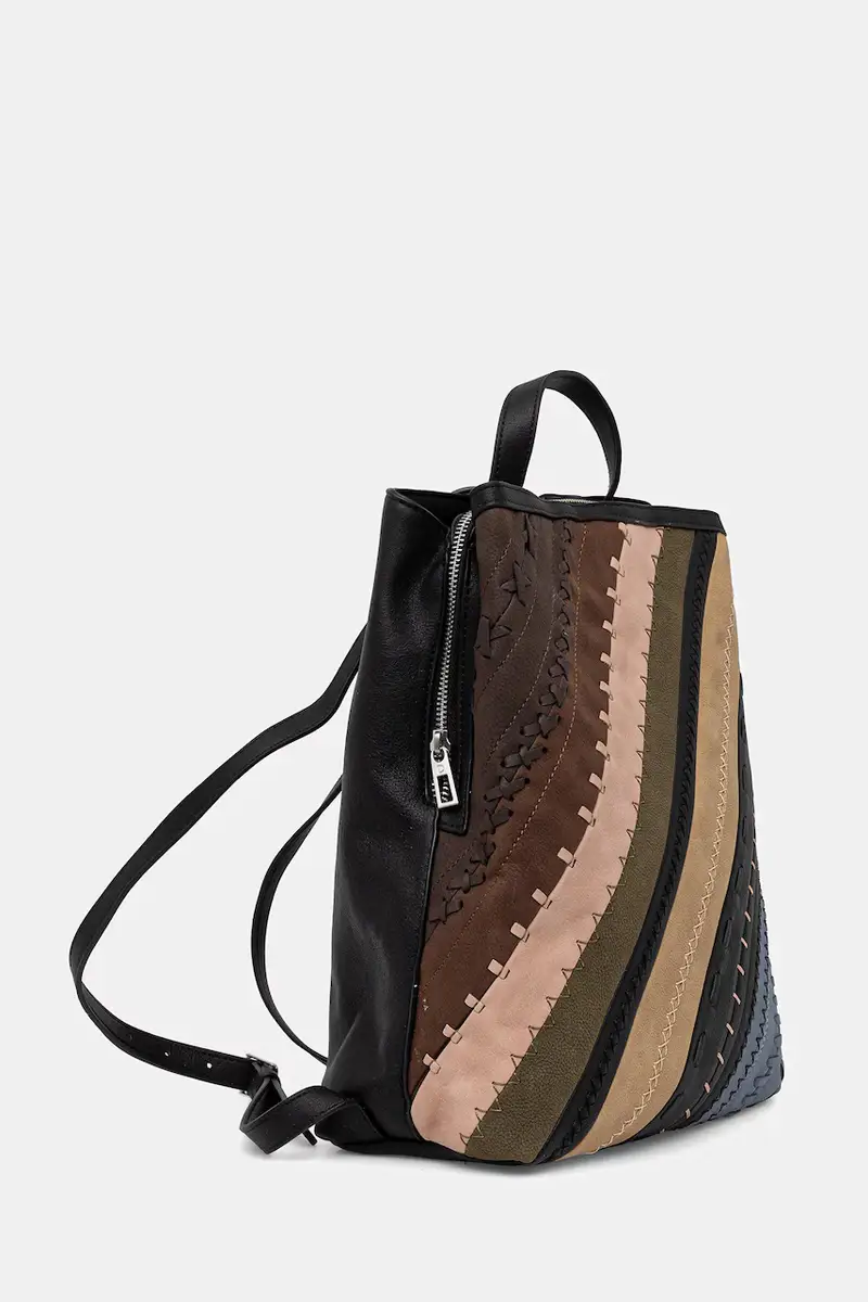 zaino QUEBEC WHIPSTITCH SU donna colore nero 25WAKP09 miniatura 2