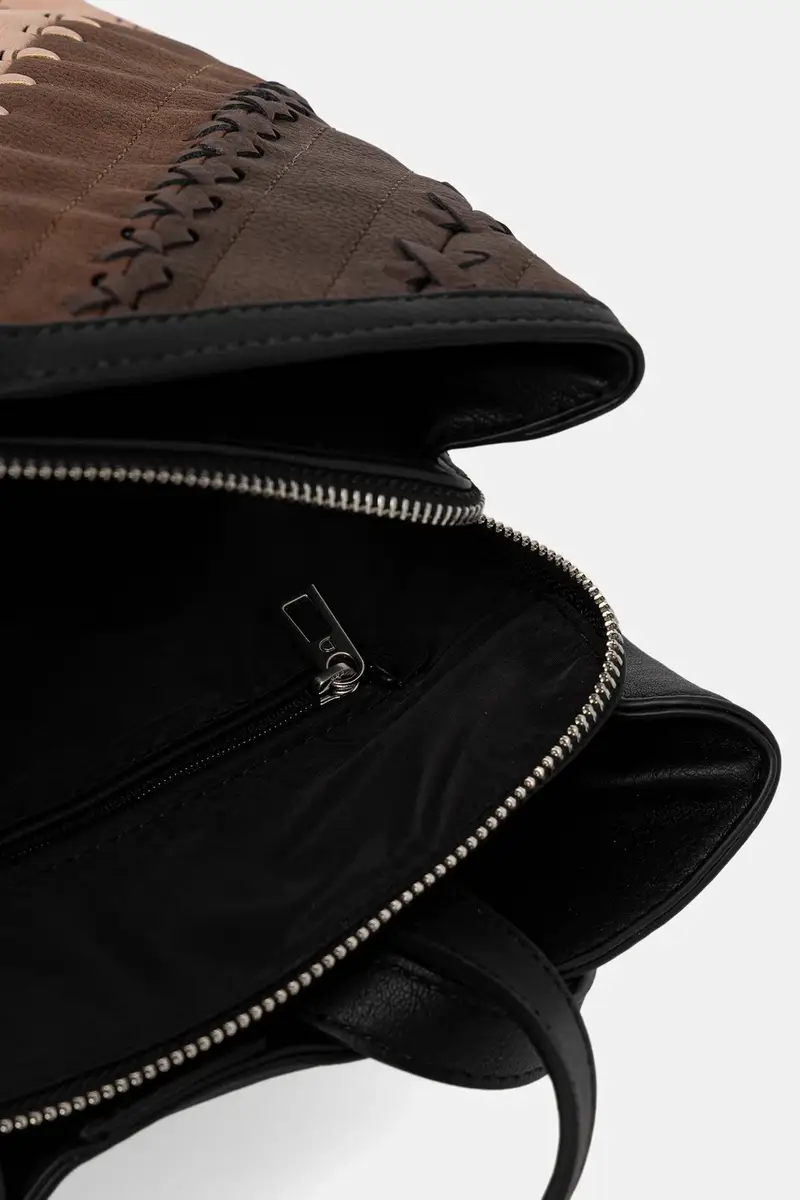 zaino QUEBEC WHIPSTITCH SU donna colore nero 25WAKP09 miniatura 5