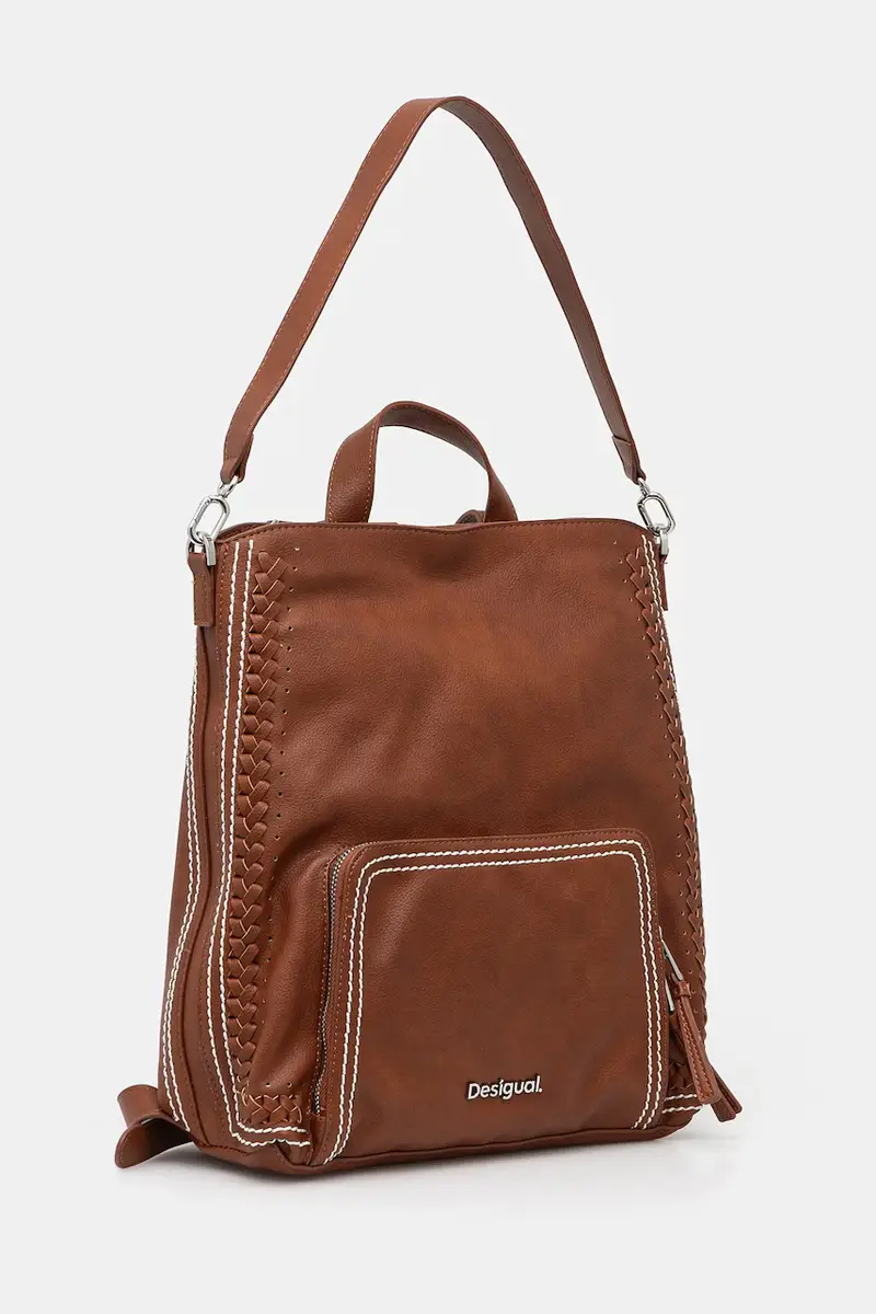 zaino TRAMA PRETORIA donna colore marrone 25SAKP21 miniatura 2