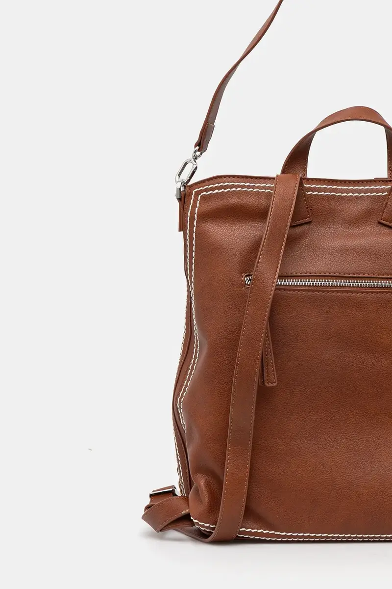 zaino TRAMA PRETORIA donna colore marrone 25SAKP21 miniatura 3