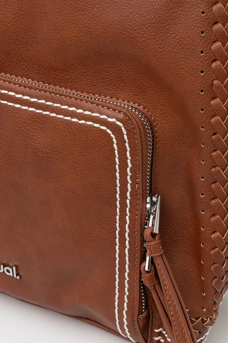 zaino TRAMA PRETORIA donna colore marrone 25SAKP21 miniatura 4