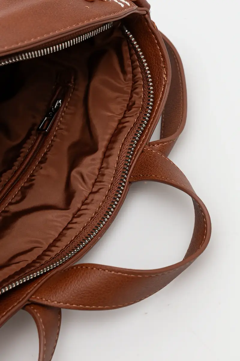 zaino TRAMA PRETORIA donna colore marrone 25SAKP21 miniatura 5