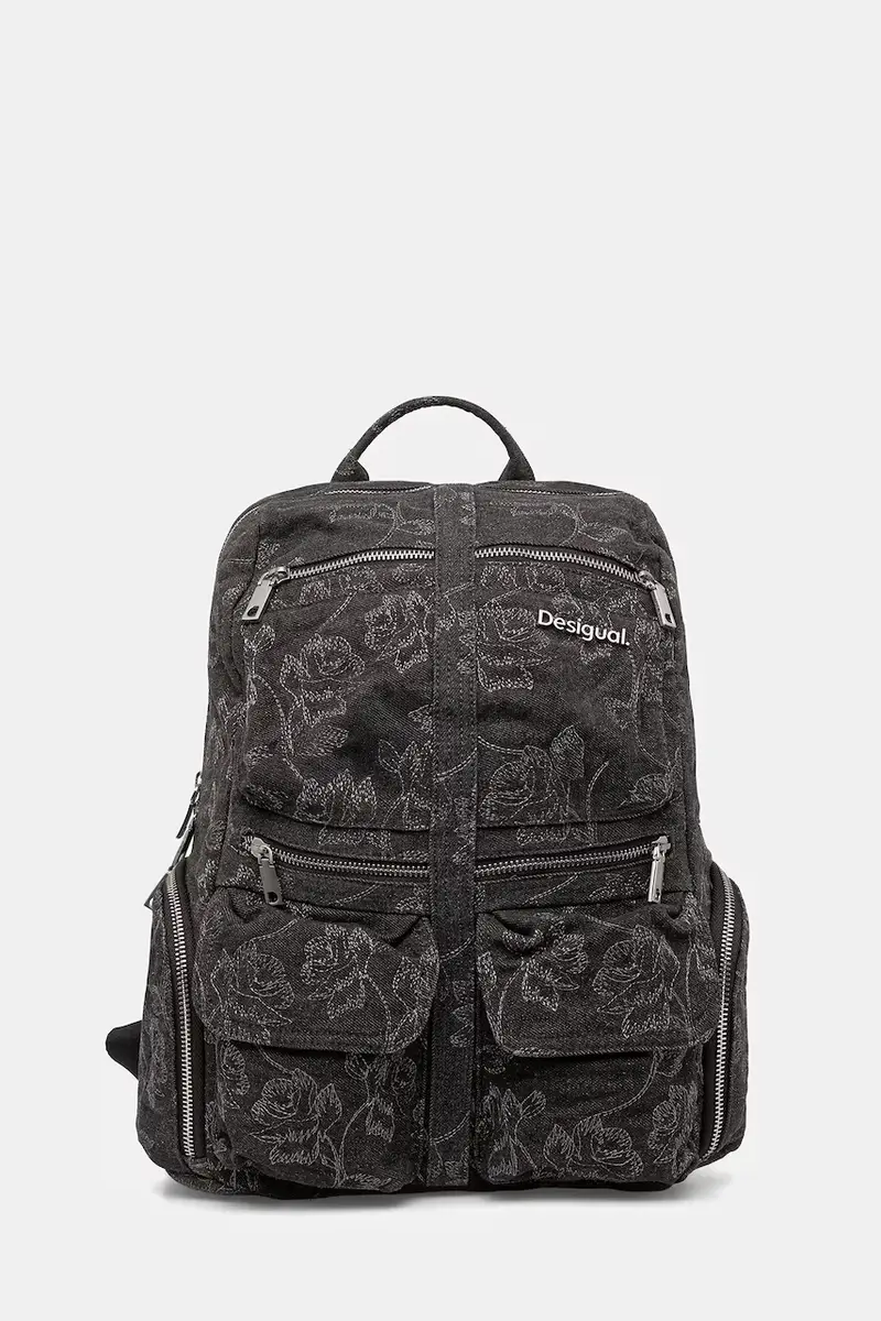 zaino WHISKEY EMBROIDERY 0 donna colore grigio con applicazione 25WAKD07