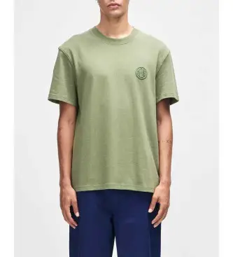 per uomo D261MTS172 Maglietta con logo della pillola verde (S), Casual, Cotone, Manica corta