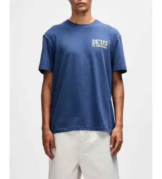 per uomo D261MTS324 Maglietta Chinook blu (S), Casual, Cotone, Manica corta