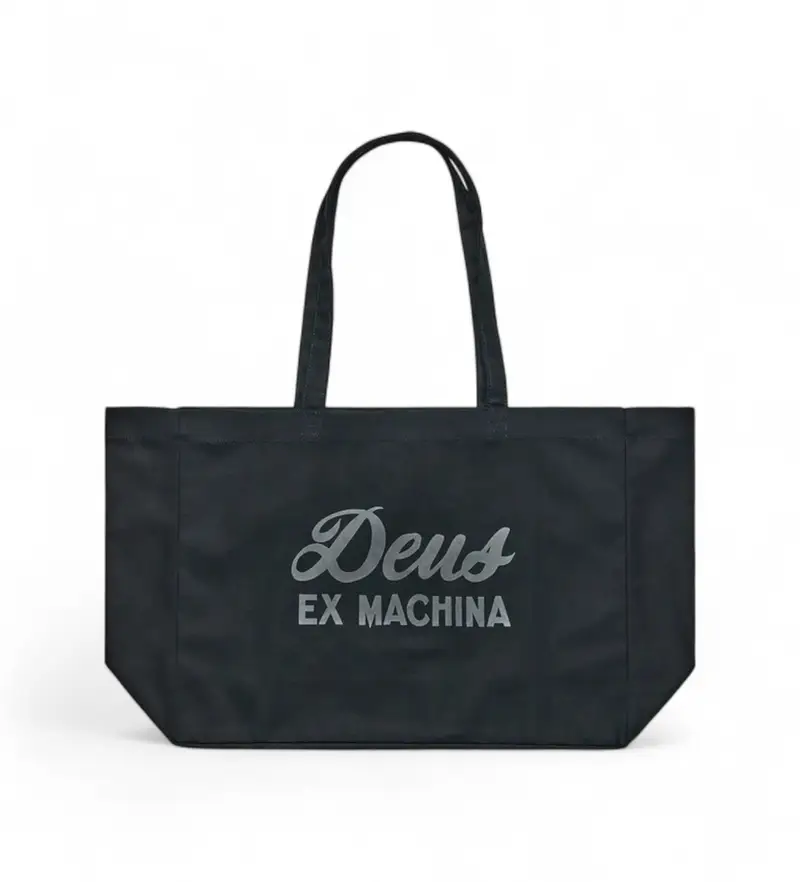 per uomo. DMF257555 Borsa tote Shop Borsa tote Shop Borsa nera (OSFA), Nero, Casual, Cotone