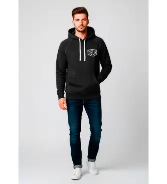 per uomo T_DMW48675F Felpa nera con indirizzo Harajuku (S), Nero, Casual, Cotone